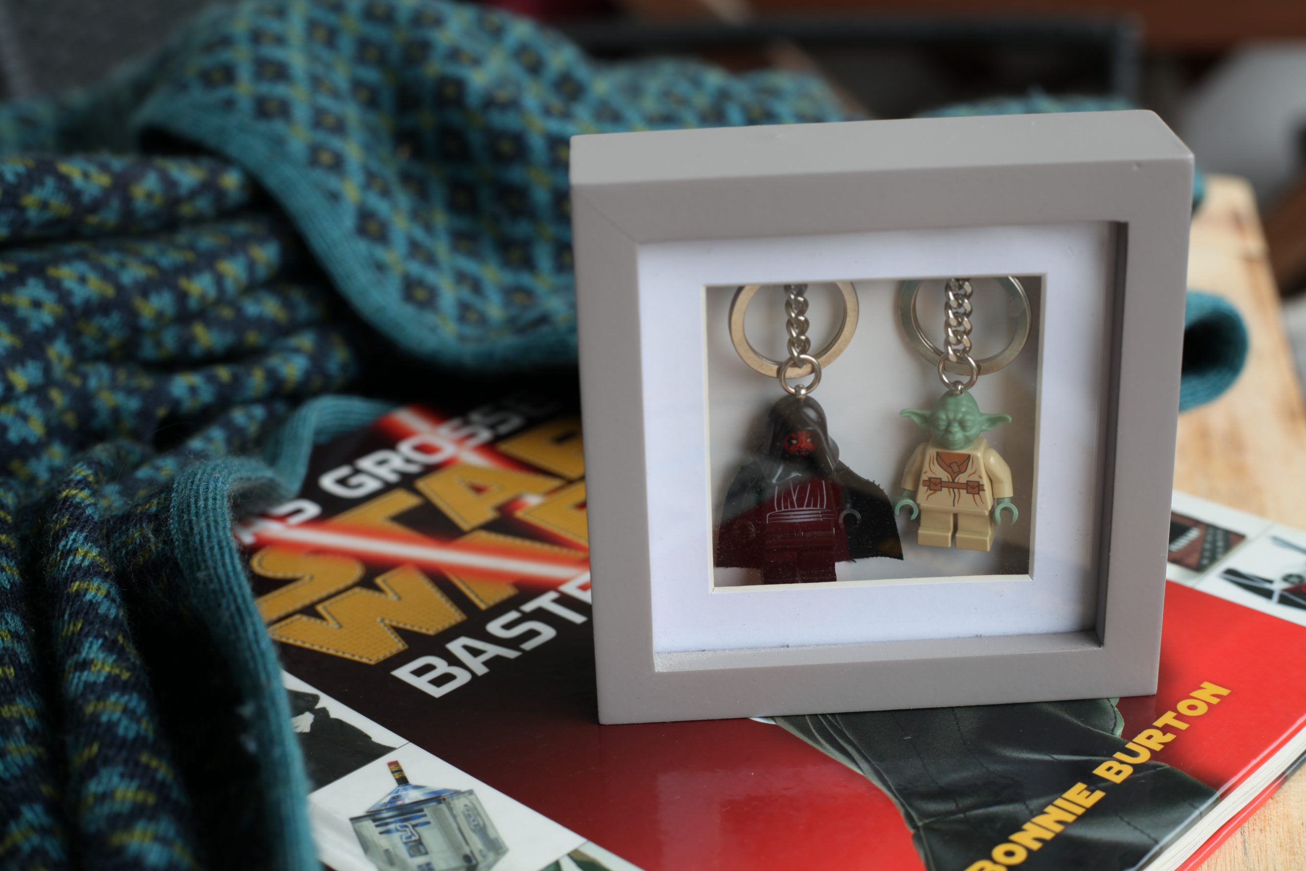 DIY & Crafts | Display-Bilderrahmen für Lego Star Wars Schlüsselanhänger